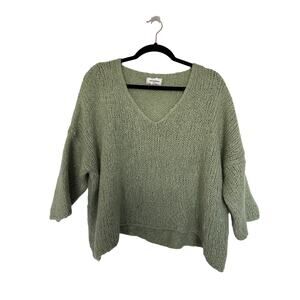 Nina Kendosa Paris Angelo Mohair Blend Sweater, OS